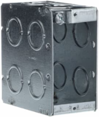 3-1/2IN DEEP MASONRY BOX KO 1GANG