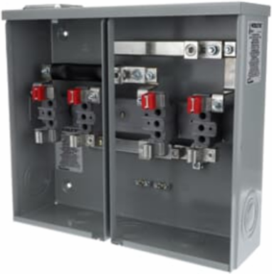 200A/600V 2P100A OH-UG LH MTR SKT