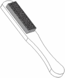 Exothermic Welding File Card Brush for Conductors Cleaning