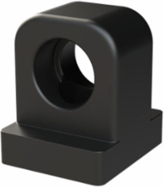 CONDUIT SUPPORT PA6 NW07 BLK