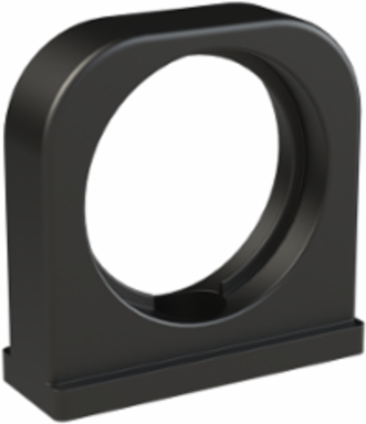 CONDUIT 1PC SUPPORT PA6 NW36 BLK