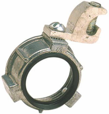 Insulated Grounding Bushing 1-1/4 Inch, Zinc Die Cast, for Rigid/IMC Conduit