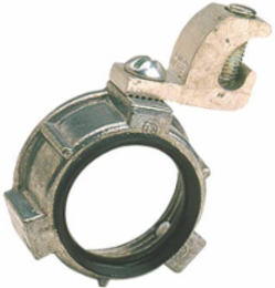 Insulated Grounding Bushing 2 Inch 11-4 AWG Zinc Die Cast