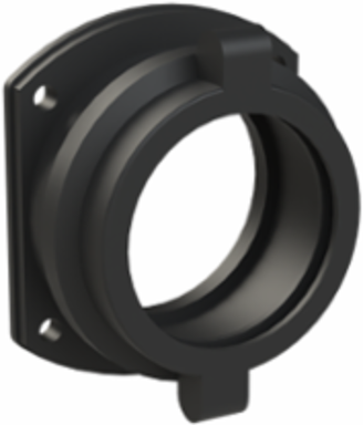 FITTING PA6 NW56 FLANGE BLK