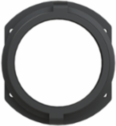 FITTING PA6 NW95 FLANGE BLK