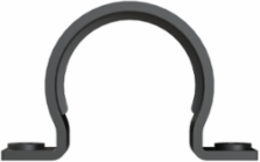 CONDUIT CLAMP 2SCREW PA6 NW48 BLK