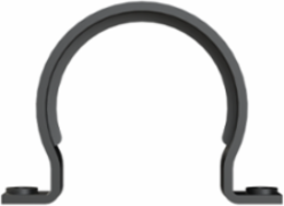 CONDUIT CLAMP 2SCREW PA6 NW95 BLK