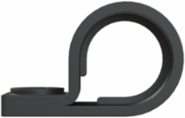 CONDUIT CLAMP 1SCREW PA6 NW12 BLK
