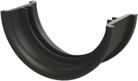 CONDUIT GUIDE PA6 NW56 CRSE BLK