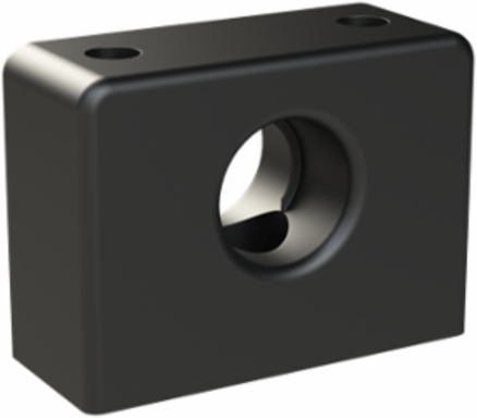 SYSTEM SUPPORT PA6 NW17 1-PIECE BLK