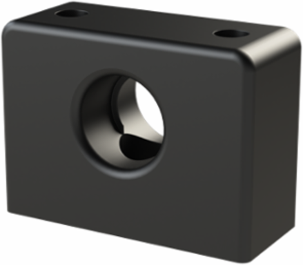 SYSTEM SUPPORT PA6 NW17 1-PIECE BLK