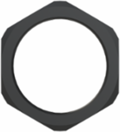 LOCKNUT PA6 M50X1.5 BLK