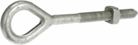 OVAL EYE BOLT 5/8 X 6