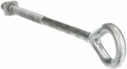 OVAL EYE BOLT 5/8 X 12