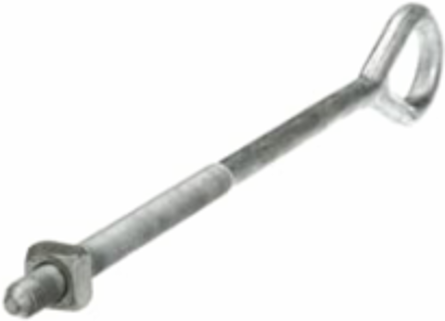 OVAL EYE BOLT 5/8 X 12
