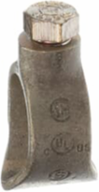 Bronze Ground Rod Clamp 3/4 Inch, 8 AWG to 1/0 Wire Size
