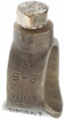 Bronze Ground Rod Clamp 3/4 Inch, 8 AWG to 1/0 Wire Size