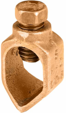 Ground Rod Clamp 5/8 Inch Bronze, Wire Size 8 AWG to 1/0