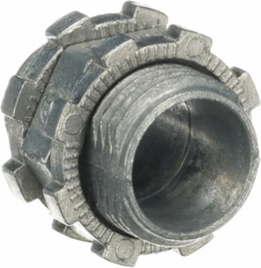 Box Spacer 1/2 Inch for Rigid/IMC Conduits, Zinc Die Cast, Length 1-1/8 Inch