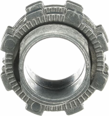 Box Spacer 1/2 Inch for Rigid/IMC Conduits, Zinc Die Cast, Length 1-1/8 Inch