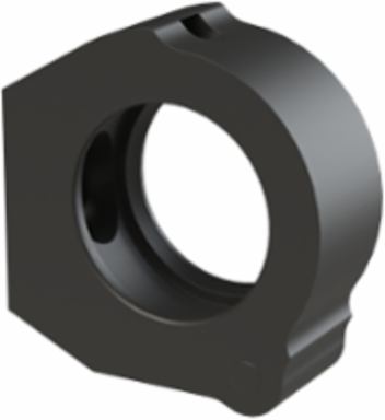 AUTO CONDUIT CLAMP PA6 NW29 BLK