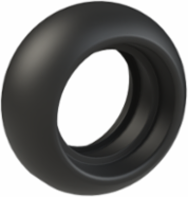 ABRASION PROTECTSLEEVE PA6 NW29 BLK