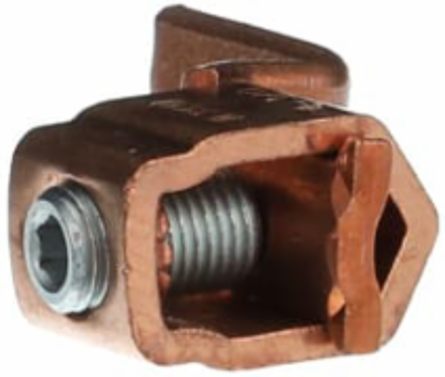 Copper Single-Conductor One-Hole Mount 4 Str-3/0 Str, 2-3/6 Inch Length
