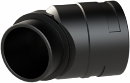 COND FTNG 45D M50 NW48 IP66 CSA BLK