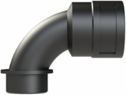 COND FTNG 90DCURV M32 NW29 IP66 BLK