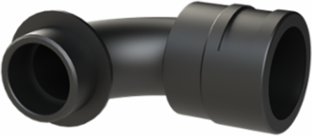 COND FTNG 90DCURV M32 NW29 IP68 BLK