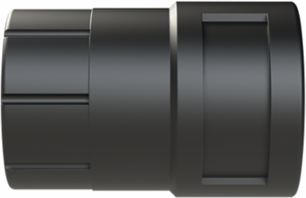 FTNG FEM 1-3/16IN NW23 PA6 IP66 BLK