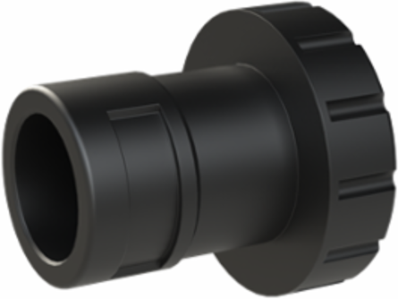 FTNG FEM 1-3/8IN NW17 PA6 IP68 BLK