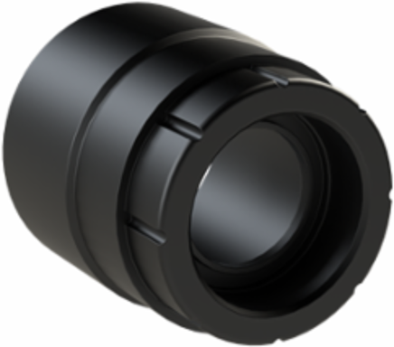 FTNG FEM 1-3/16IN NW29 PA6 IP68 BLK
