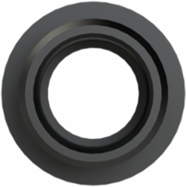 COND FTNG STR M20 NW12 IP66 BLK