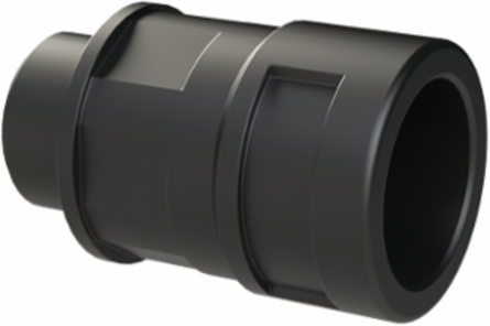 COND FTNG STR M20 NW17 IP66 BLK
