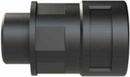 COND FTNG STR M20 NW17 IP66 BLK