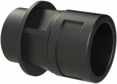 COND FTNG STR M32 NW23 IP66 BLK