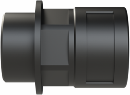 COND FTNG STR M32 NW23 IP66 BLK