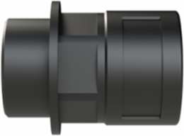 COND FTNG STR M32 NW23 IP66 BLK