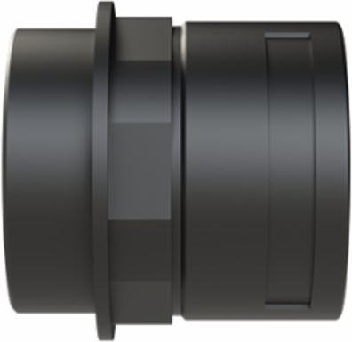 COND FTNG STR M63 NW48 IP66 CSA BLK