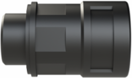 COND FTNG STR M20 NW17 IP68 CSA BLK