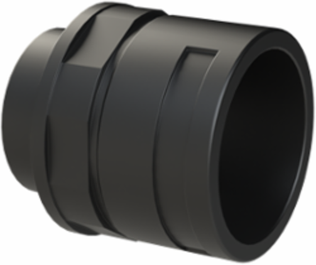 COND FTNG STR M50 NW48 IP68 CSA BLK
