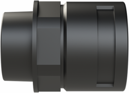 CONDFTNG STR 1-1/4NPT NW36 IP68 BLK