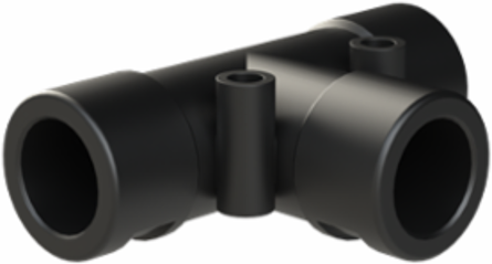 T-CONN 1PC 3X NW12 PA6 IP68 BLK