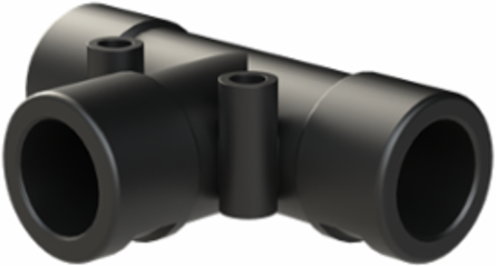 T-CONN 1PC 3X NW12 PA6 IP68 BLK