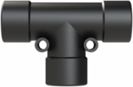 T-CONN 1PC 3X NW12 PA6 IP68 BLK