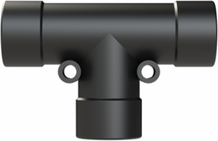 T-CONN 1PC 3X NW17 PA6 IP68 BLK