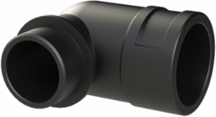 COND FTNG 90D M32 NW29 IP66 CSA BLK
