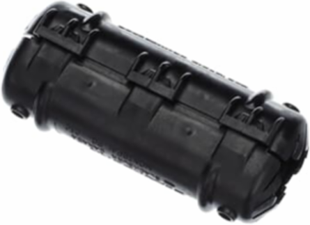 Insulating Cinch Cover for O Die Connectors Up to 1-3/4 Inch, Black Polypropylene