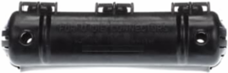 Insulating Cinch Cover for O Die Connectors Up to 1-3/4 Inch, Black Polypropylene
